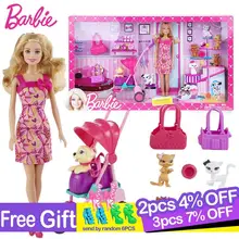 barbie doll pet shop