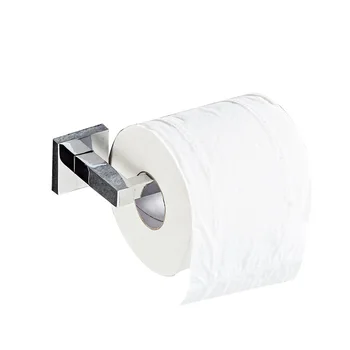 

Bathroom hardware pendant paper towel holder stainless steel toilet paper holder square seat paper towel hook