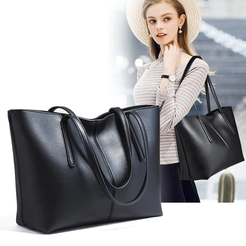 

Brand Women Leather Handbags Lady Large Casual Tote Bag Female PU Shoulder Bags Bolsas Femininas Sac A Main High Quality 2019