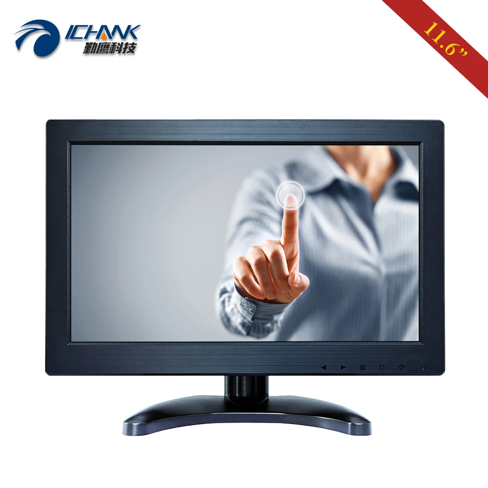 

ZB116JC-252R/11.6" 12" inch 1366x768 16:9 IPS LCD Screen Built-in Speaker Resistive Touch PC Monitor Display With HDMI USB VGA