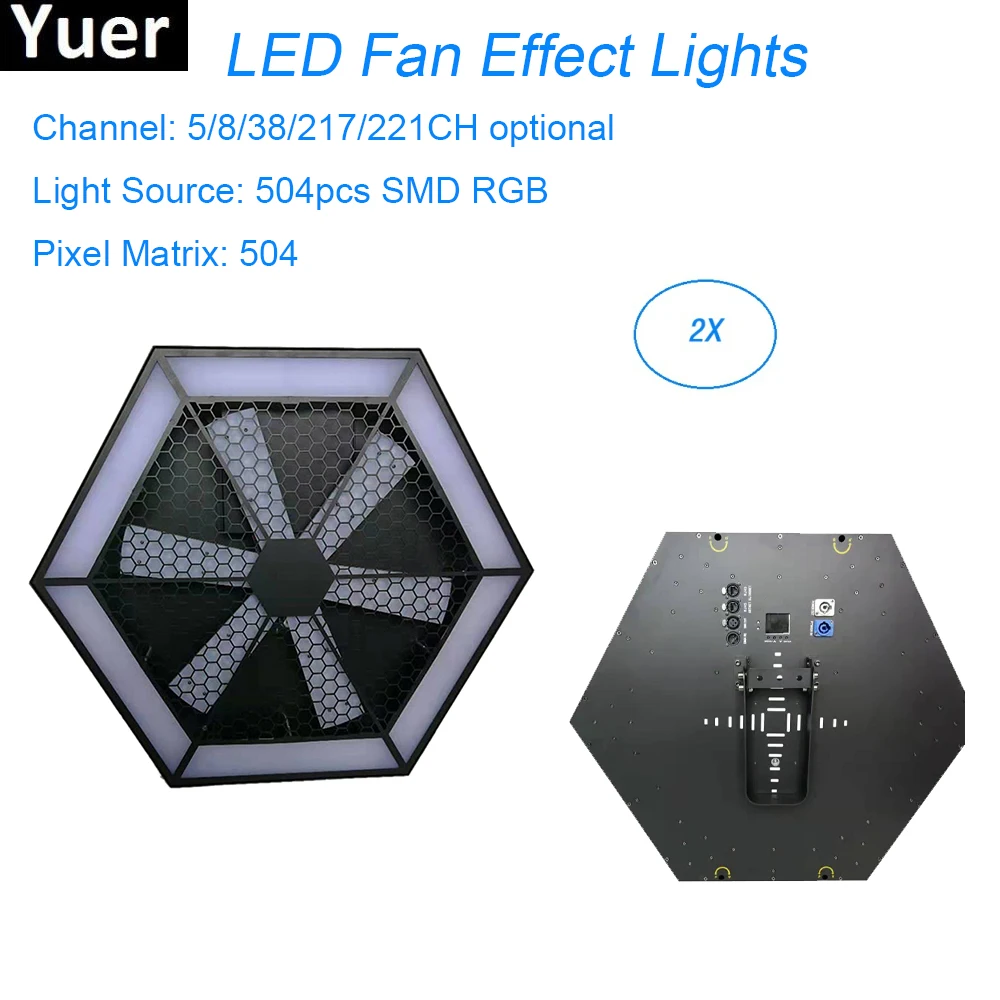 

LED 504pc RGB 3in1 Fan Stage Effect Light 200W DMX512 DJ Party Lights LED Machine Stage Effect Lighting Disco Lamp Free Shipping
