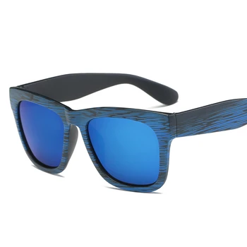 

Sunglasses Retro Fashion Glasses Square Frame Mannequins Summer Tool Cool Sun glasses Man Classic Woodgrain