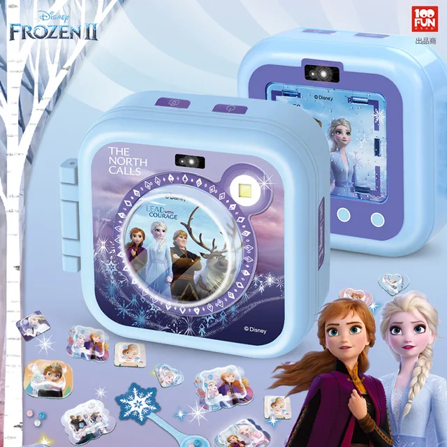 Disney frozen 2 girls 3D sticker maker machine magic stickers set kids handmade DIY production girls gift toys With original box 2
