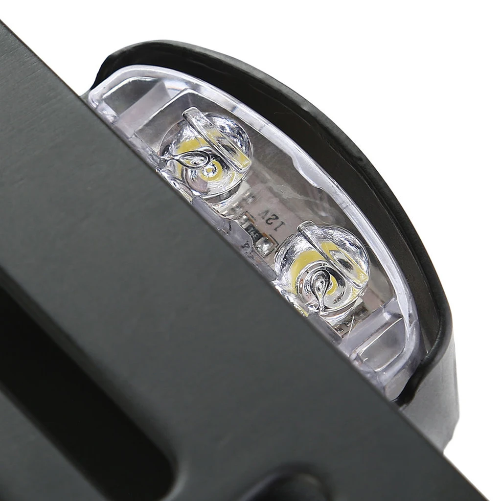 Black Side Mount License Plate Bracket For Harley  Dyna Sportster