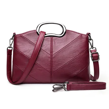 

2020 Casual Ladies HandbagsLuxury Handbags Women Bags High Quality PU Leather Shoulder Bag Designer Crossbody Bags For Women