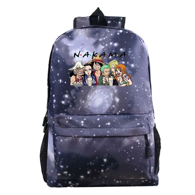 Monkey D. Luffy Roronoa Zoro School Bag Backpack One piece Merchandise Up to 80 Off & Free