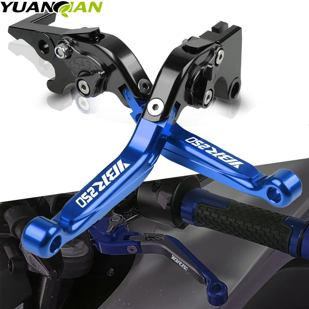 

For Yamaha YBR250 YBR 250 2005 2006 2007 2008 2009-2014 Motorcycle Aluminum Adjustable Folding Extendable Brake Clutch Levers