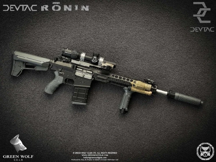 Коллекционная Фигурка зеленого волка 1/6 весов DEVTAC Ronin Vagabond GWG007, модель для поклонников, подарки