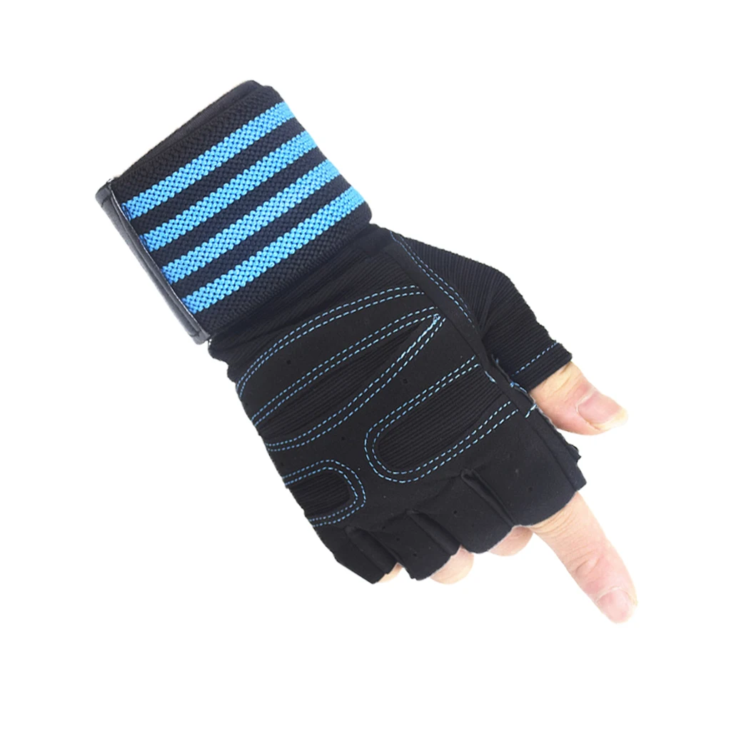 Перчатки для тренировки в спортзале с поддержкой запястья для мужчин и женщин Кроссфит фитнес упражнения Powerlifting equipment мужские т перчатки