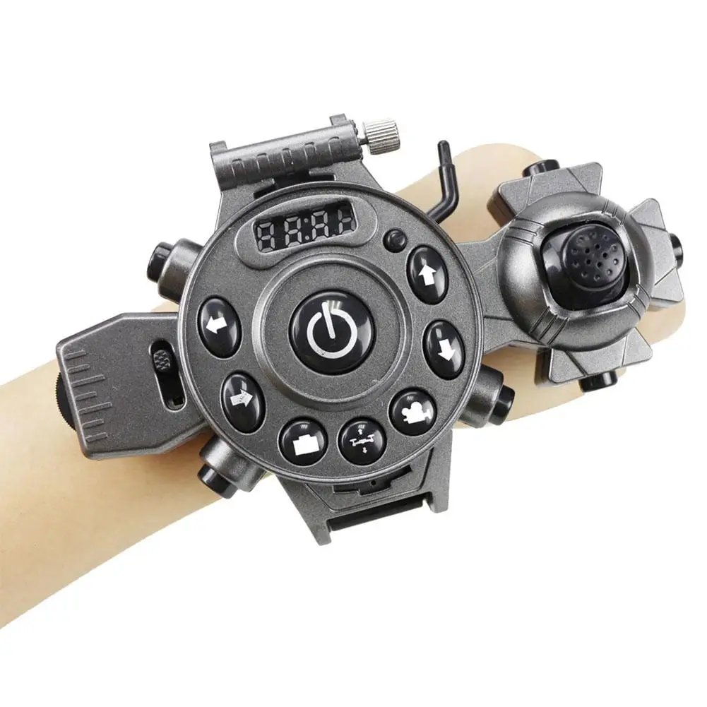 

None DH800 RC Drone Mini Foldable Mode Quadcopter 4 Channel Gyro Aircraft with Watch Type Remote Controller