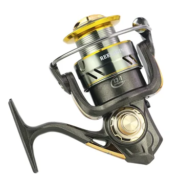 

KY Hot Wheels Metal Spinning Reels Fishing Reel 13 + 1BB High Speed 6.3: 1 Series Spinning Fishing Wheel Bait Fishing Reels
