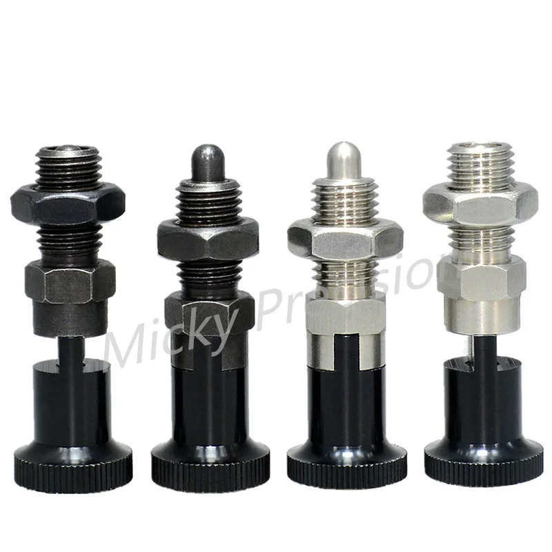 Indexing Plungers spring plungers Aluminum Rest Position lock pin coarse Fine Thread M6 M8 M10 M12 M16 M8L M10L M12L M16L | Обустройство