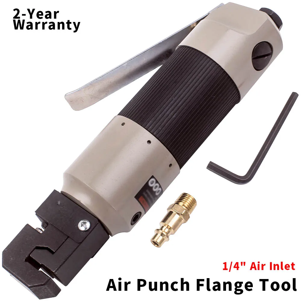 Pneumatic Air Panel Flange Punching Tool AutoBody Sheet Metal 3/16