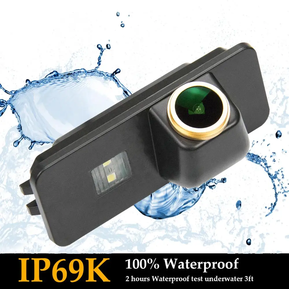 HD 720P Golden Rear View Camera for VW Beetle Scirocco Amarok (2H) Golf 6 5K GTI VI Passat CC B7 (sedan) EOS GP (1F) | Автомобили и