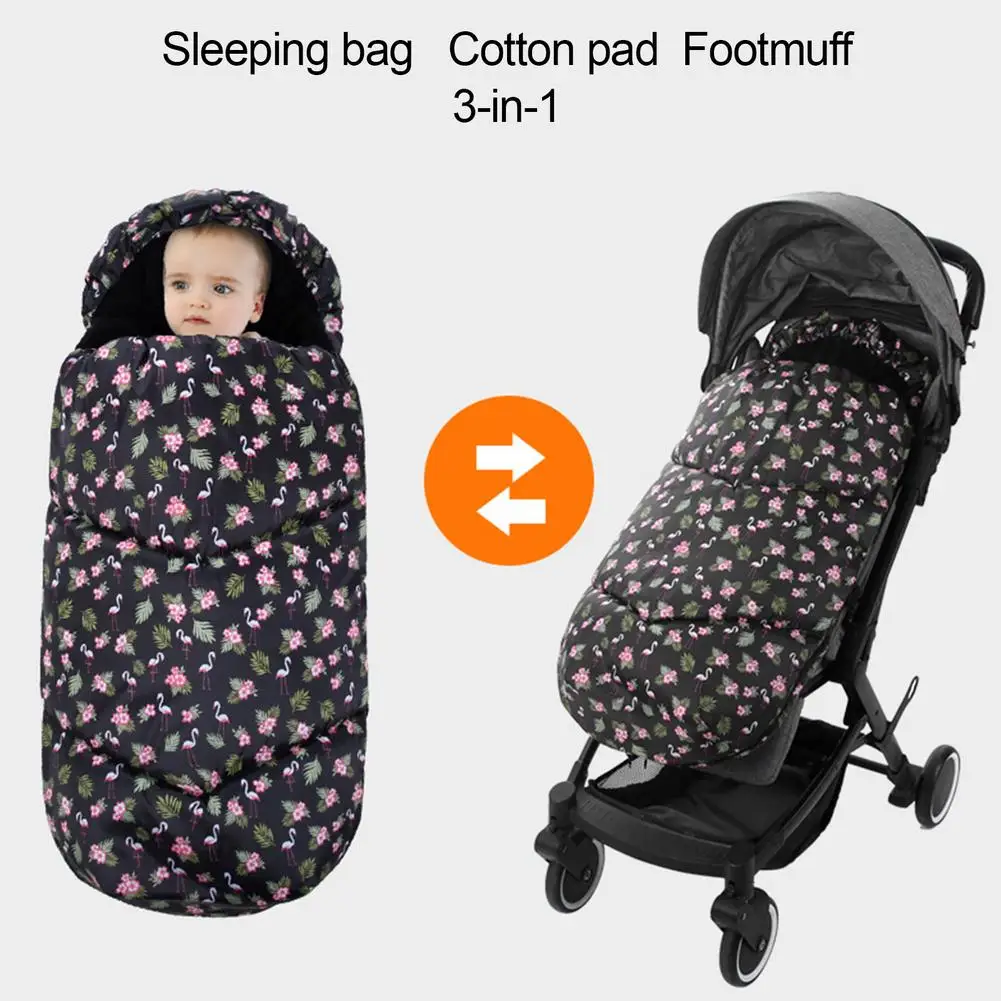 Stroller Baby Sleeping Bag Footmuff Universal Windproof Snow Windproof Adjustable Baby Sleeping Bag baby stroller accessories bassinet