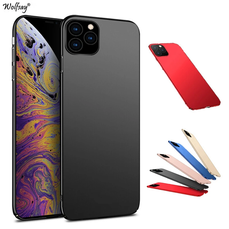 For Iphone 12 Case For Iphone 12 Mini Case Hard Pc Matte Slim Funda Bumper Shell Protective Case For Iphone 12 Pro Max Cover Fitted Cases Aliexpress