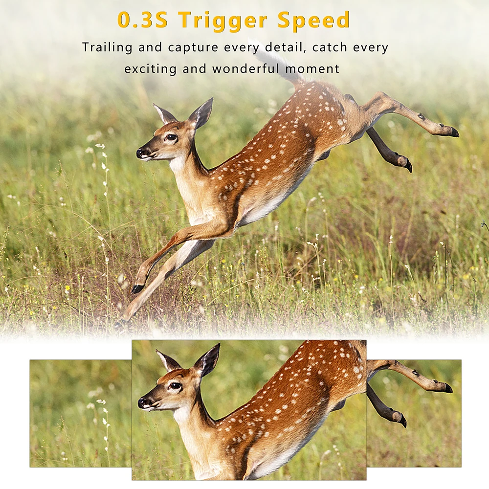 Hunting Trail Camera Wireless Hunting Camera Trail Cameras HC801A 20MP 1080P Photo Trap Night Vision Wildlife Surveillance Tracking