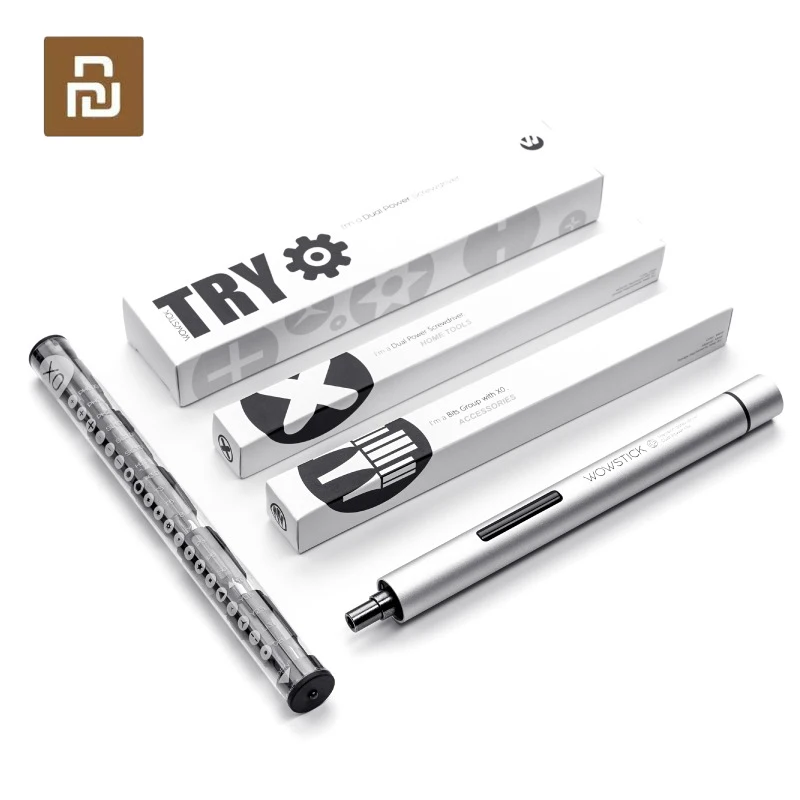 Набор электрических отверток Wowstick Try 1P + прецизионный беспроводной корпус из