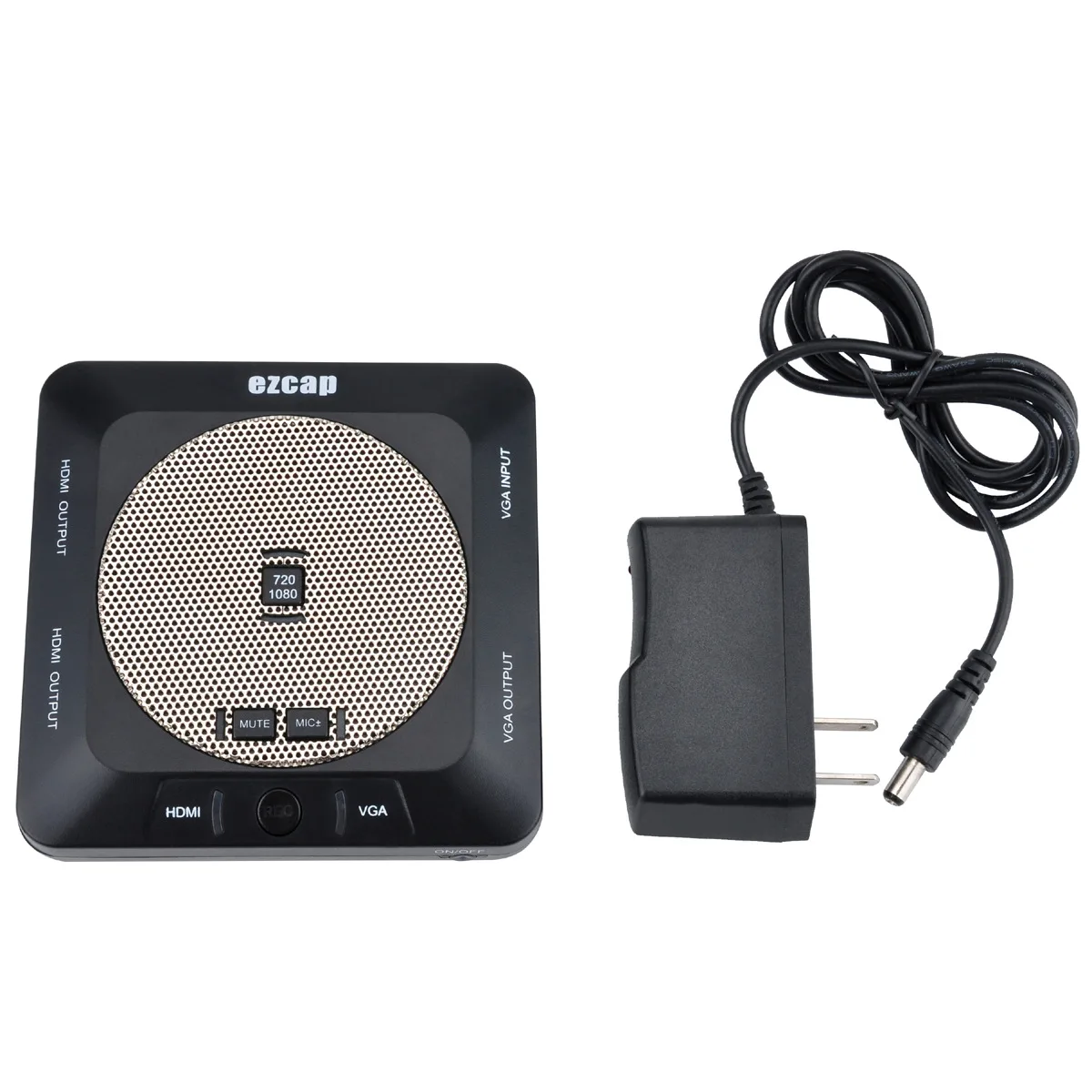 

Lecture Video Recording Box Microphone CD 1080P HD HDMI VGA Audio Capture Card Recorder for Education Video Conference Classroom