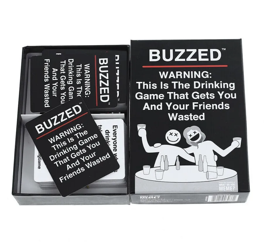 Buzzed-это Питьевая игра, которая получает вас и ваших друзей на цыпочках