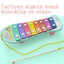 Викторина, автомобиль, восемь рук на пианино, музыкальные инструменты, Детские Игрушки для раннего образования, ударные инструменты, старше 3 лет