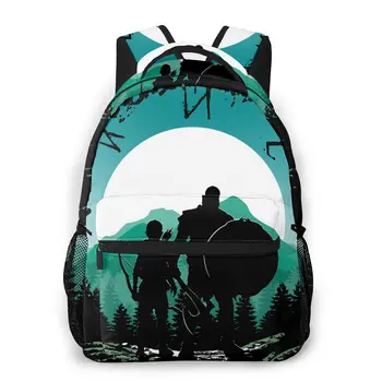 

Kratos And Son New Pattern knapsack God of War Teens Books Backpack