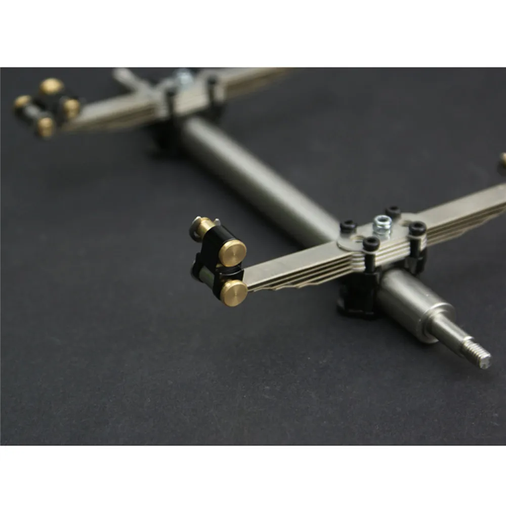 

Alloy Suspension Axle Set for 1/14 TAMIYA RC Trailer Plate Truck DIY Model LESU Aluminium