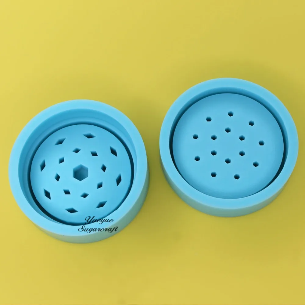Weed Grinder Shiny Silicone Mold Silicon Resin Mold Rubber mold DIY