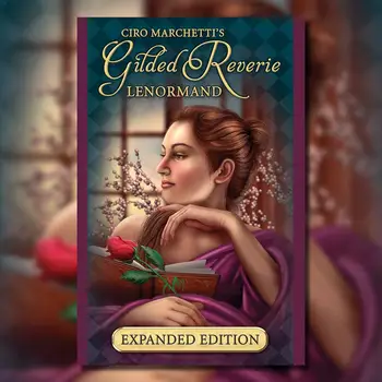 

47 Cards Golden Reverie Lenormand Oracle Cards Deck Reveal Your True Self And Your Destiny