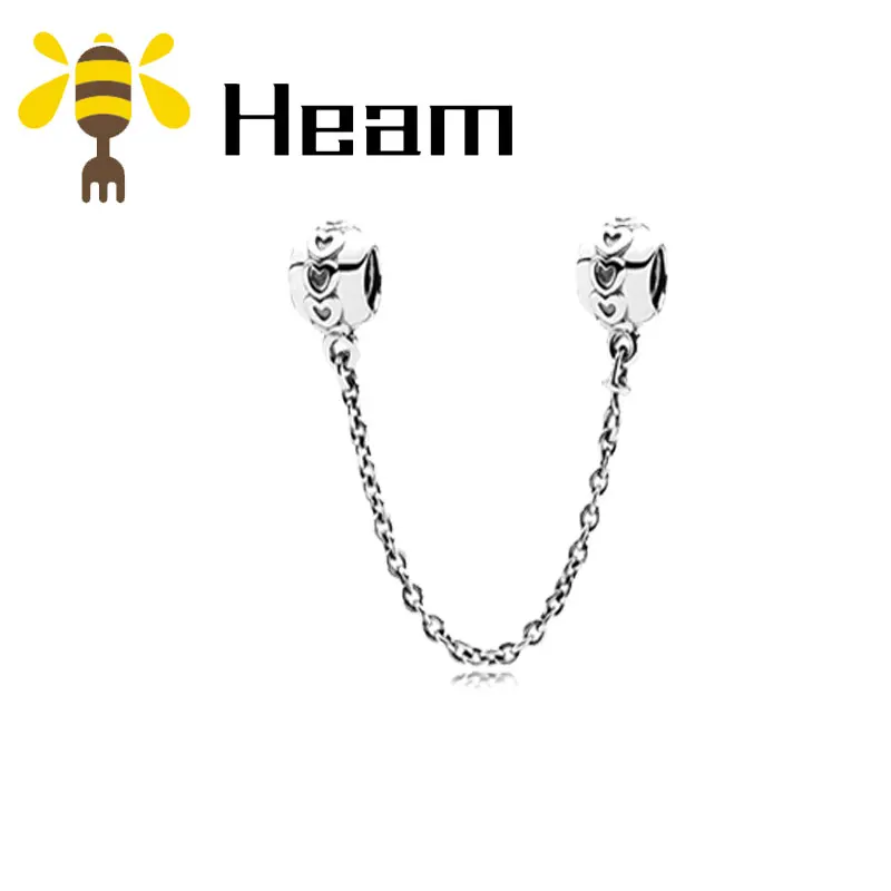 Heam, высокое качество,, Стерлинговое Серебро, 925 пробы, pan, браслет с подвеской, сделай сам, бусины для женщин, модные, Роскошные, подлинные ювелирные изделия - Окраска металла: style 8