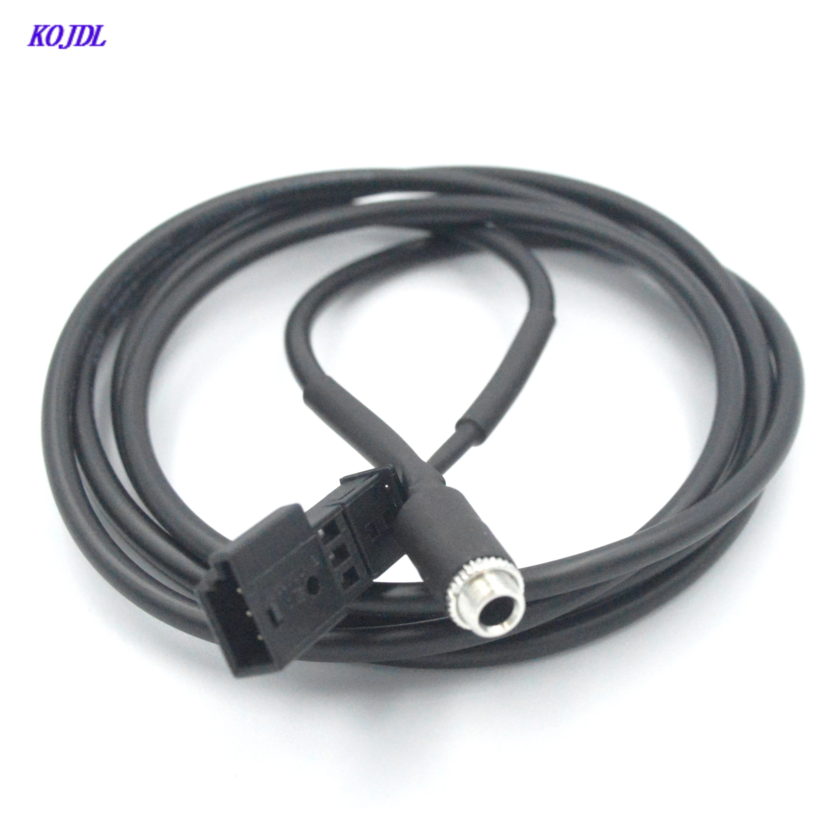 자동차 Aux 케이블 어댑터 3.5mm 3 핀 암 잭 AUX 커넥터, BMW E39 E46 E53 X5 Series3 M3 키트용 라디오 오디오 케이블 슈트, 1 세트
