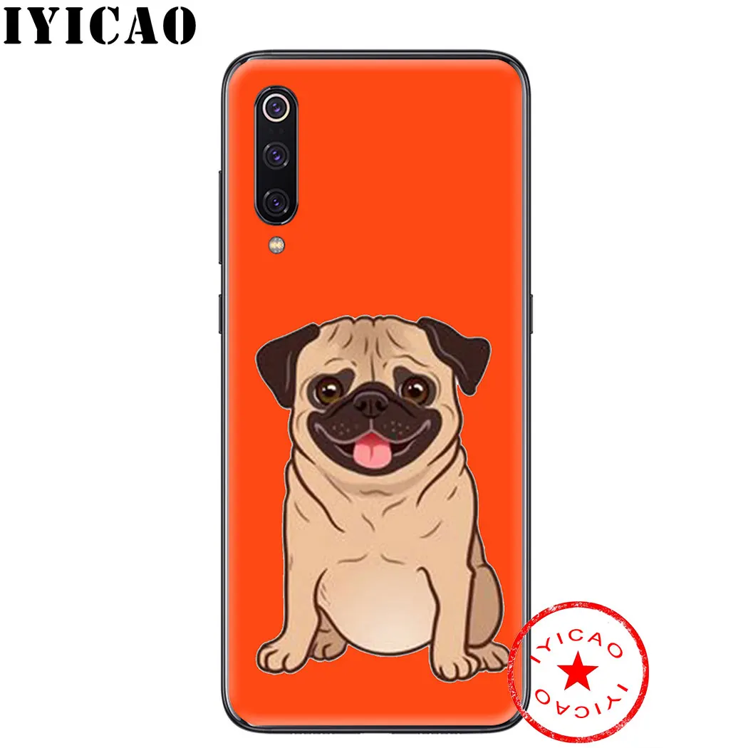 IYICAO с героями мультфильма Щенячий красный orange мягкий чехол для Xiaomi mi A3 A2 A1 8 Lite 9 Se