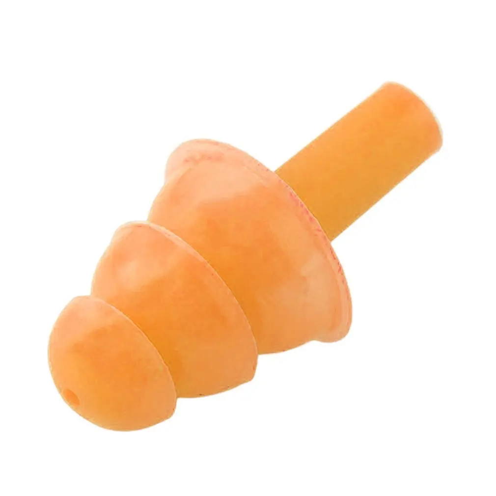 1Pair/3Pairs Spiral Waterproof Silicone Ear Plugs Anti Noise Snoring Earplugs Comfortable For Sleeping Noise Reduction Accessory