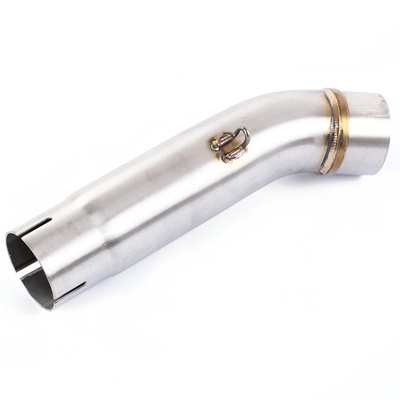 

Motorcycle Motorbike Middle Exhaust Middle Mid Link Pipe Connector for HONDA CB400