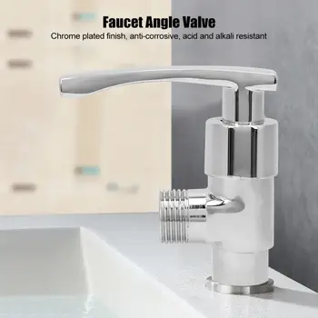 

G1/2in Electric Valve Tap Water Control Valve Faucet Angle Valve Bathroom Kitchen Accessories Electric Magnetic Valve