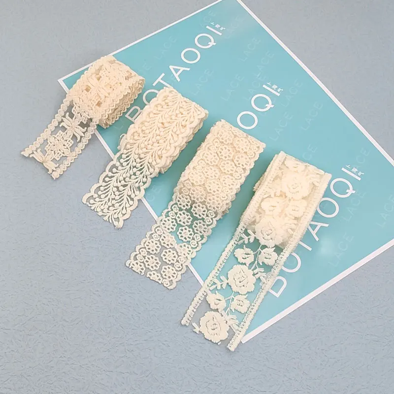 Bilateral Milk Silk Lace Transparent Mesh Embroidery DIY Headdress Cord lace Fabric 1 Yard lace ribbon,lace fabric,lace sewing accessories,lace sewing supplies,lace accessories,lace garment accessories,lace decoration,chiffon lace fabric,sewing patches,lace hair accessories