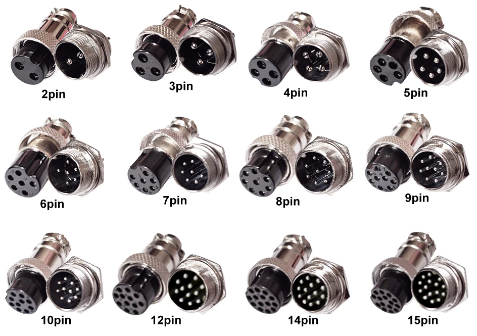 Aviator, 5 Set, 10Set, GX12, GX16, GX20,