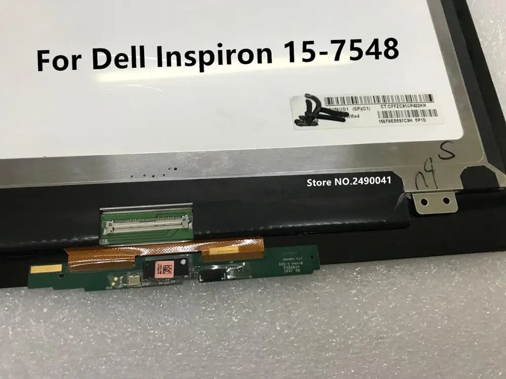 15," ЖК-дисплей с сенсорным экраном для Dell Inspiron 15-7548 UHD 3840*2160