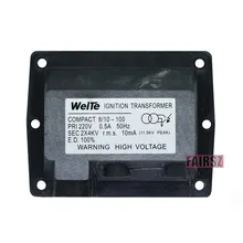 Принадлежности для горелки WeiTe зажигания трансформатора адаптер питания 1*8 кВ