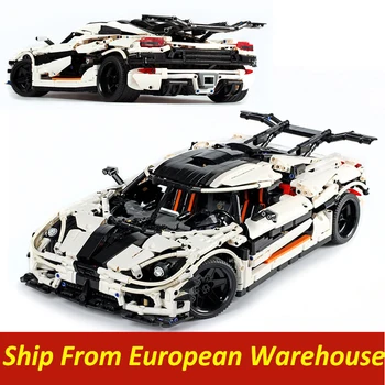 

lepins 23002 Technic Series Building Blocks MOC-10574 Koenigseggs One super car toys bricks for kids gift