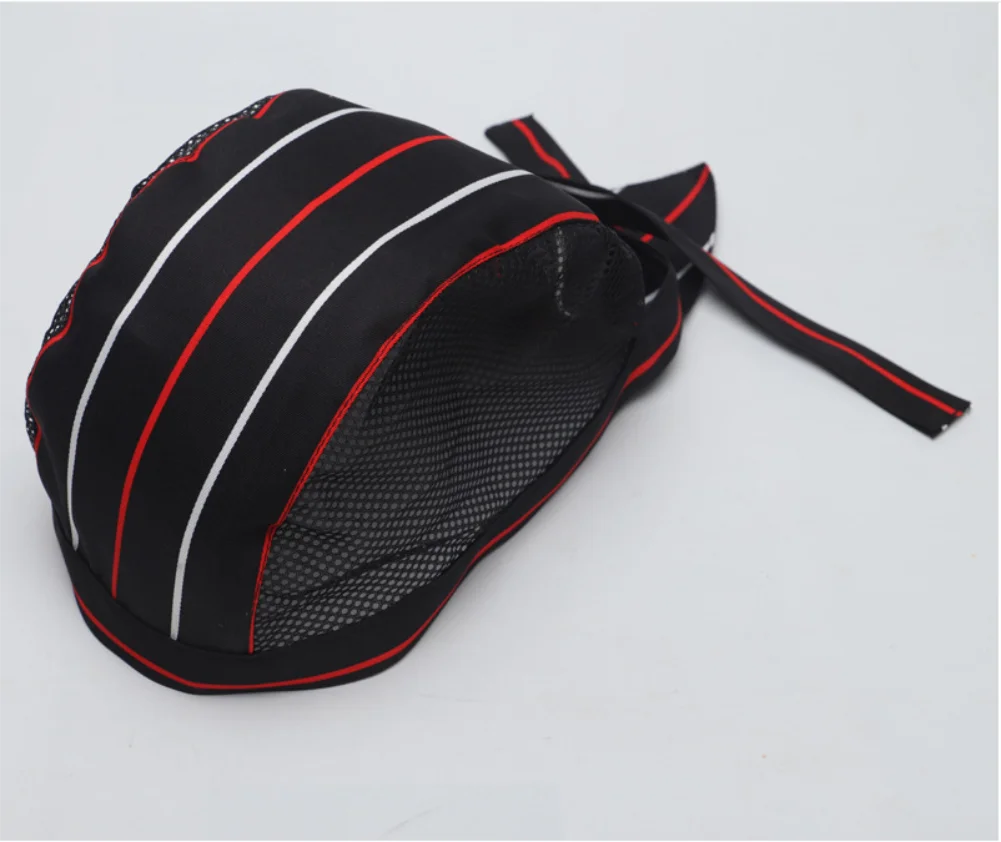 Популярные Плиссированные повара питание шляпа повара приготовления пищи кухня сетки Регулируемая крышка Великобритания