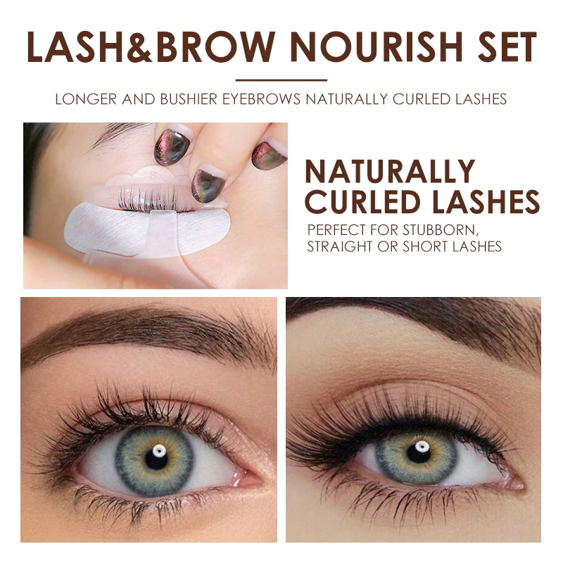 BANXEER Lash Lift Kit Perming Brow Laminate Nature Eyelash and Brow