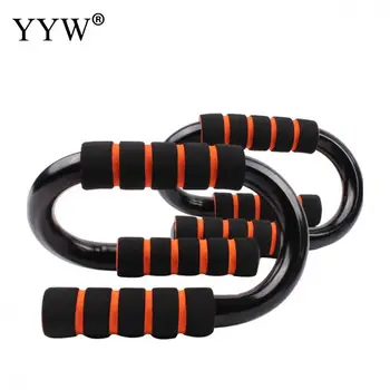 

S Shape Stand Bar Push Up Rack Bar Stands Fitness Exercise Anti-Slip Body Building Training Workout Bar Equipment For Home Gym