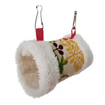 

Supplies Winter Warm Bird Nest Parrot Tent Hanging Cage Home Cute Thickened Cave Bed Hammock Pet Easy Clean Soft