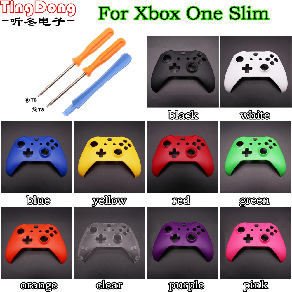 Передний чехол для Xbox One Slim матовый сменный верхний X S контроллера Сменный Чехол |