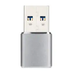 Мини-кардридер из алюминиевого сплава с разъемом usb типа Micro-USB и USB с поддержкой одновременного чтения и записи