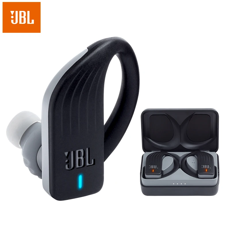 Original JBL Endurance Peak Waterproof IPX7 True Wireless Sports Earphone Bluetooth HIFI Bass Headset with Mic Charging Box