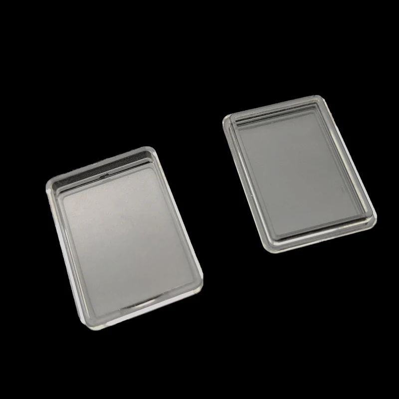 24*16*2.2mm  Clear capsule boxes for 5 grams bullion gold or silver bar case holder/ 5 gram 5