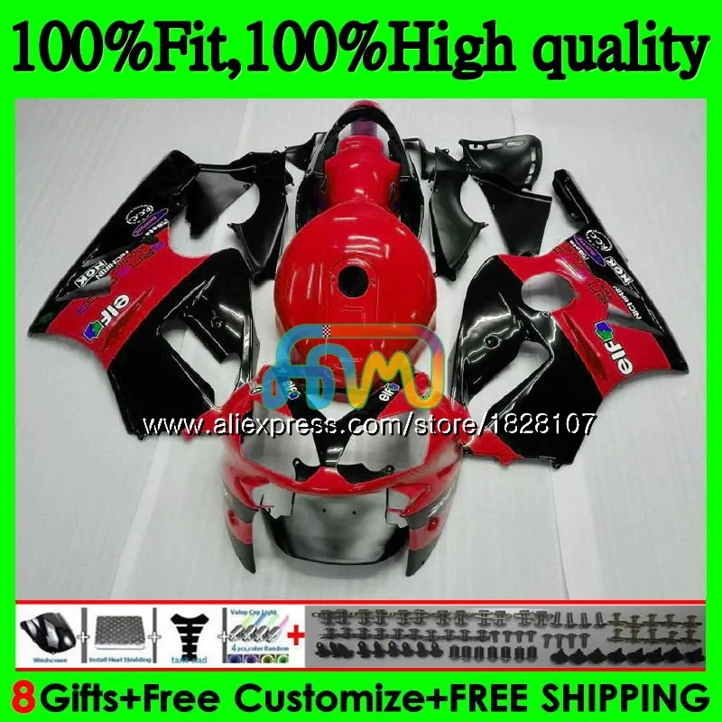 Инъекции для ZX1200 C ZX 1200 12R 1200CC 00 01 20BS. 54ZX 12 R ZX-12R ZX12R 00 01 2000 red 2001 OEM обтекатели - Цвет: No. 1