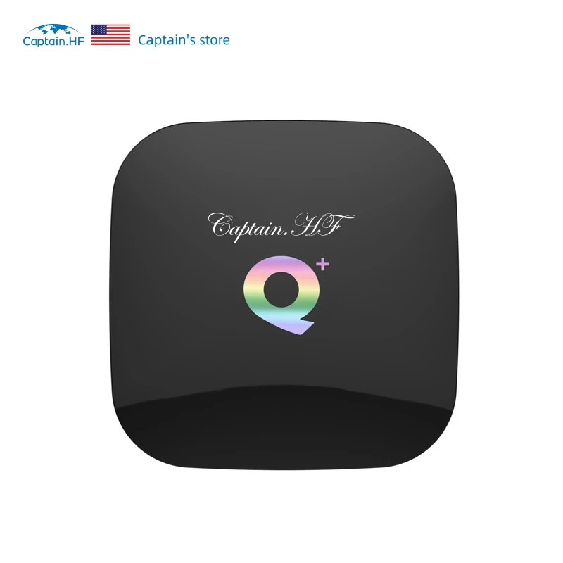 

US Captain HF 2019 Q PLUS Android 9.0 Smart TV Box 4GB/ 32GB WiFi 2.4GHz Quad-core cortex-A53 HDMI 2.0 Support 6K 3D/H.265